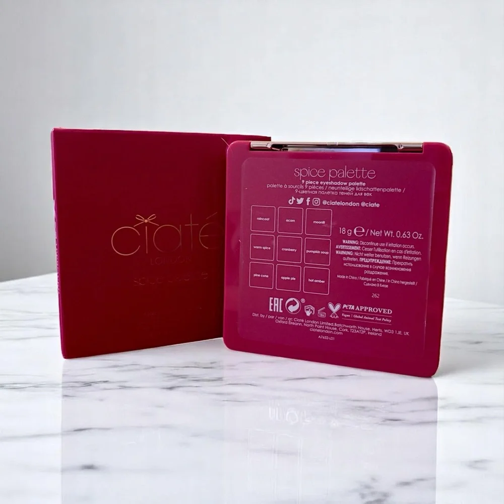 💎 CIATE LONDON Spice Eyeshadow Palette All About The Eyes New In Box